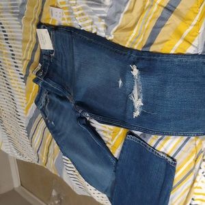 Abercrombie The Mom high rise jeans size 27 brand new with tags